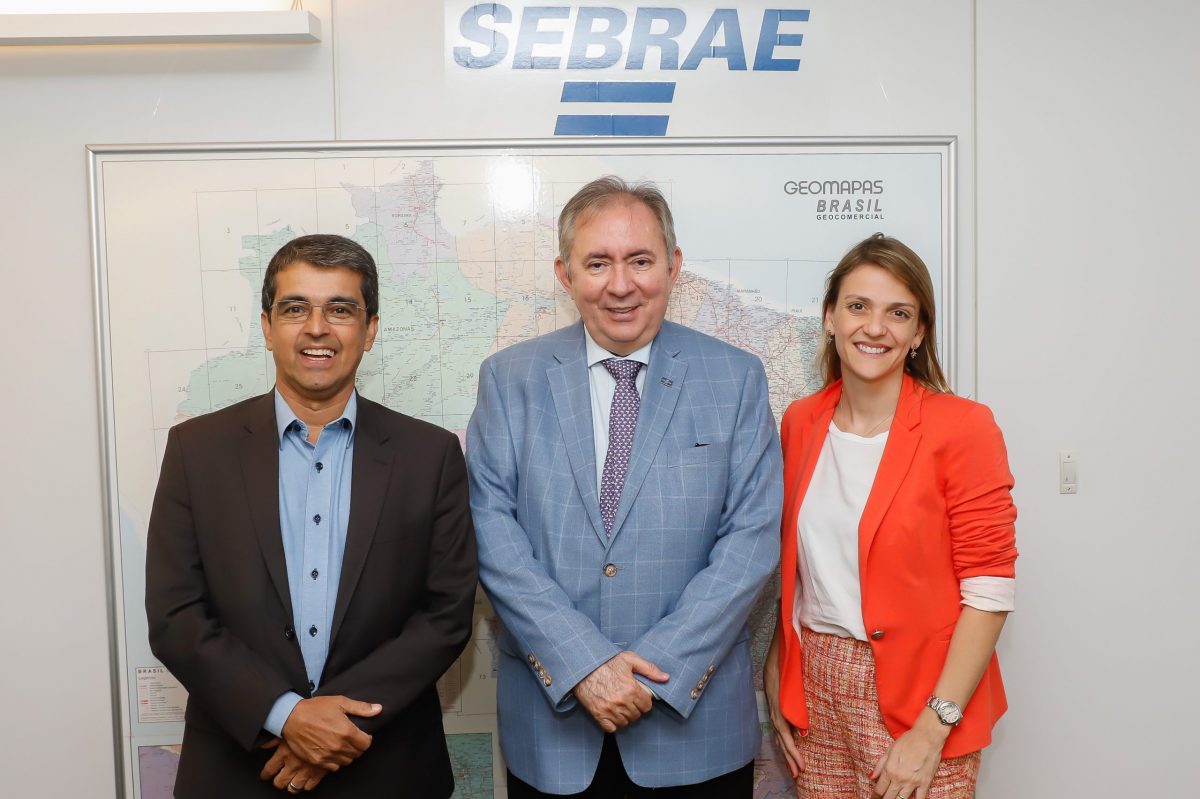 Peixe BR foi recebida pelo presidente nacional da Sebrae