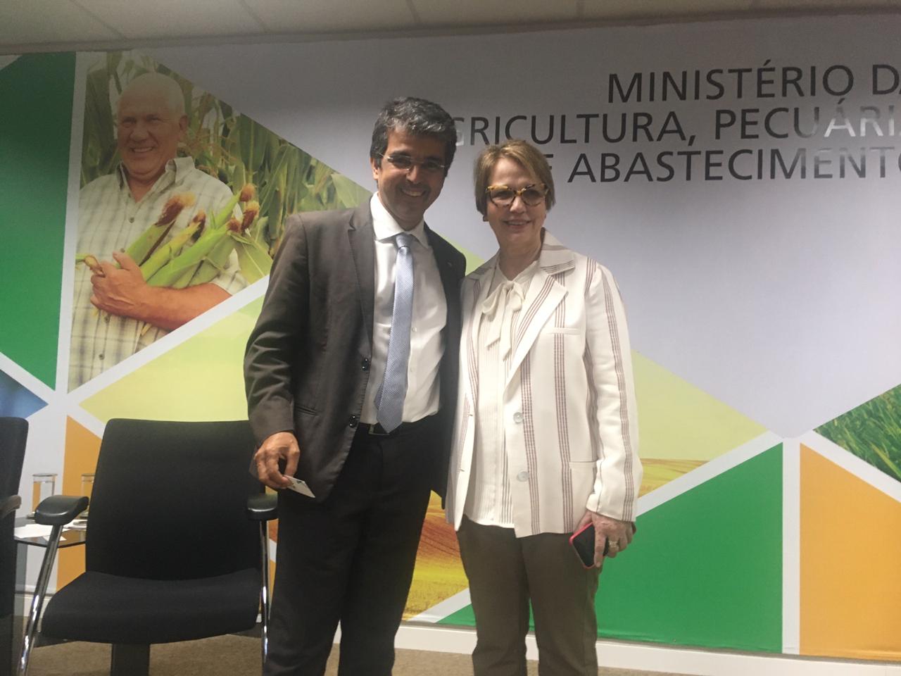 Peixe BR leva demandas urgentes da piscicultura à ministra Tereza Cristina