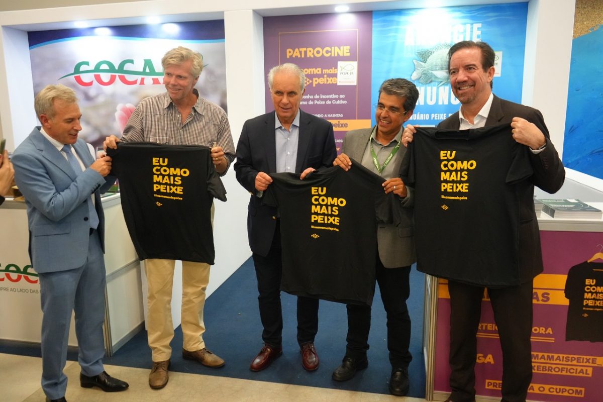 Peixe BR recebeu o Ministro da Agricultura, Marcos Montes, no IFC